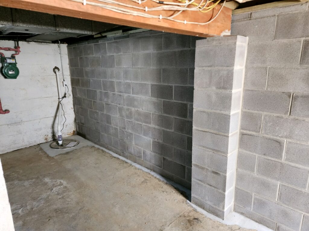 Foundation after